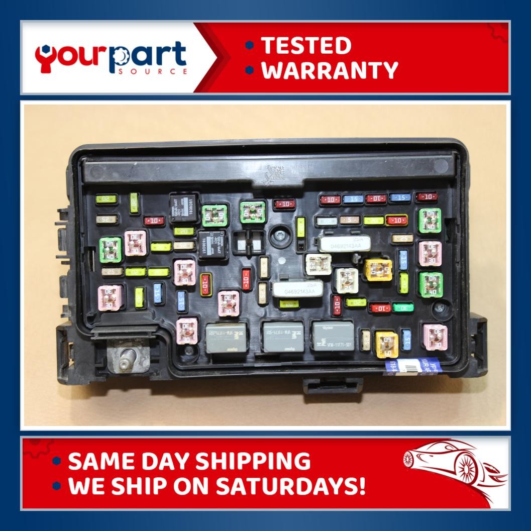 06-09 RAM 1500 4X4 FUSE BOX TIPM TOTALLY INTEGRATED POWER
