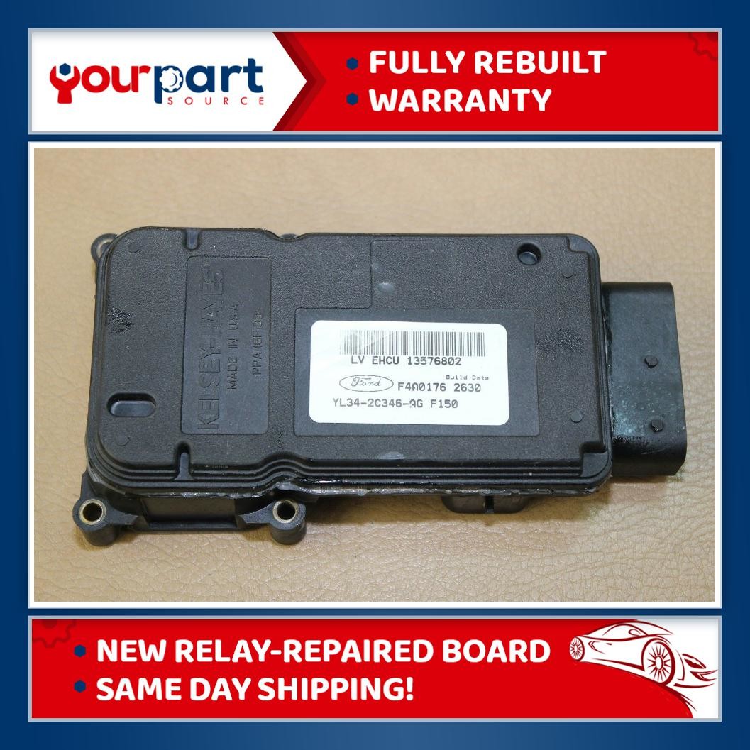 【F,dc】 00-04 FORD F-150 F-250 4X4 AWAL ABS ANTI-LOCK BRAKE MODULE