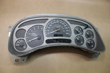 03-04 2500 3500 DENALI INSTRUMENT CLUSTER SPEEDOMETER 15114647 TRANS TEMP REMAN