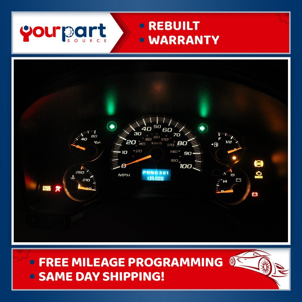04-07 GMC Express Savana Van Cluster 15102686 | YPS – Your Part Source