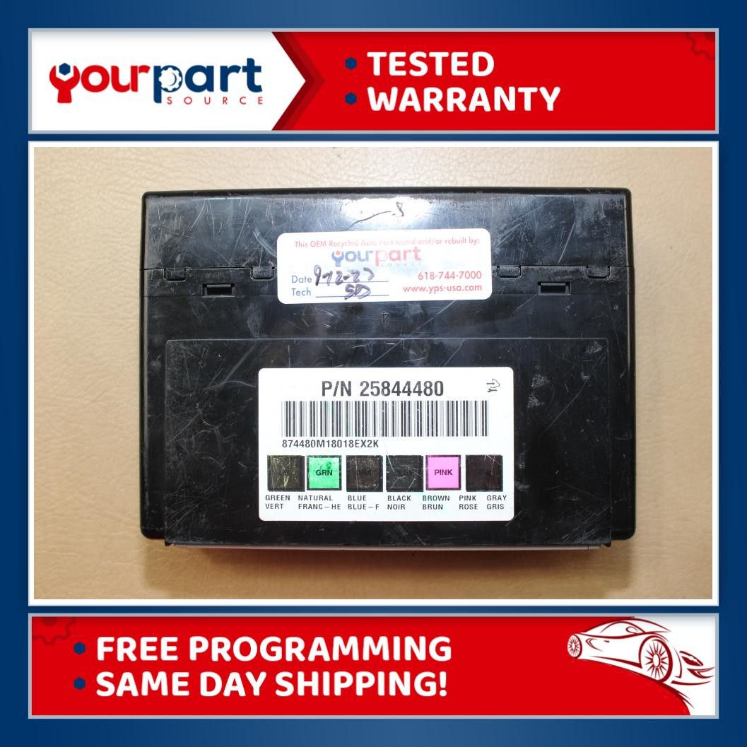 洋楽 BCM CD Champaign carma 2003-07 GM Body Control Module 15194170 