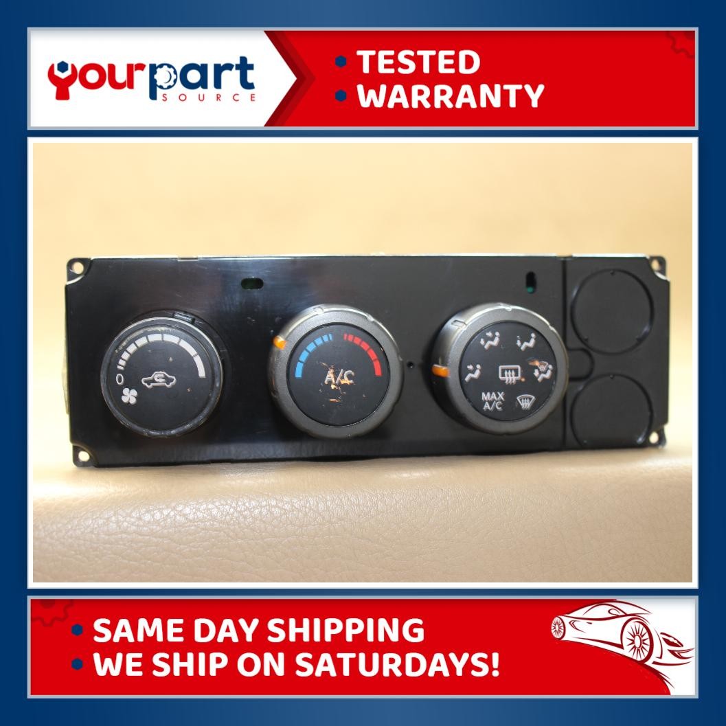 06-07 NISSAN TITAN MANUAL TEMP A/C HEATER CLIMATE CONTROL 27500