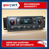 97-04 C5 CHEVY CORVETTE DIGITAL CLIMATE HEATER AC CONTROL 09380441 REBUILT OE