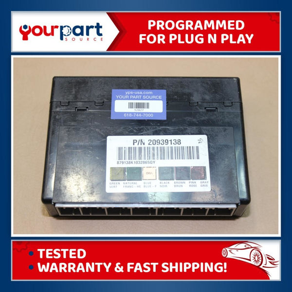Body Control Module BCM Fits 03-07 EXPRESS 1500 VAN 10367689 Body Control Module BCM Fits 03-07 EXPRESS 1500 VAN 10367689