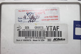 09 SILVERADO TAHOE 6.0L HYBRID ECU ECM ENGINE COMPUTER 12629278 VIN PROGRAMMING