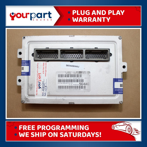 2004 04 JEEP GRAND CHEROKEE 4.7L ENGINE COMPUTER ECU ECM PCM 56044564AJ REBUILT