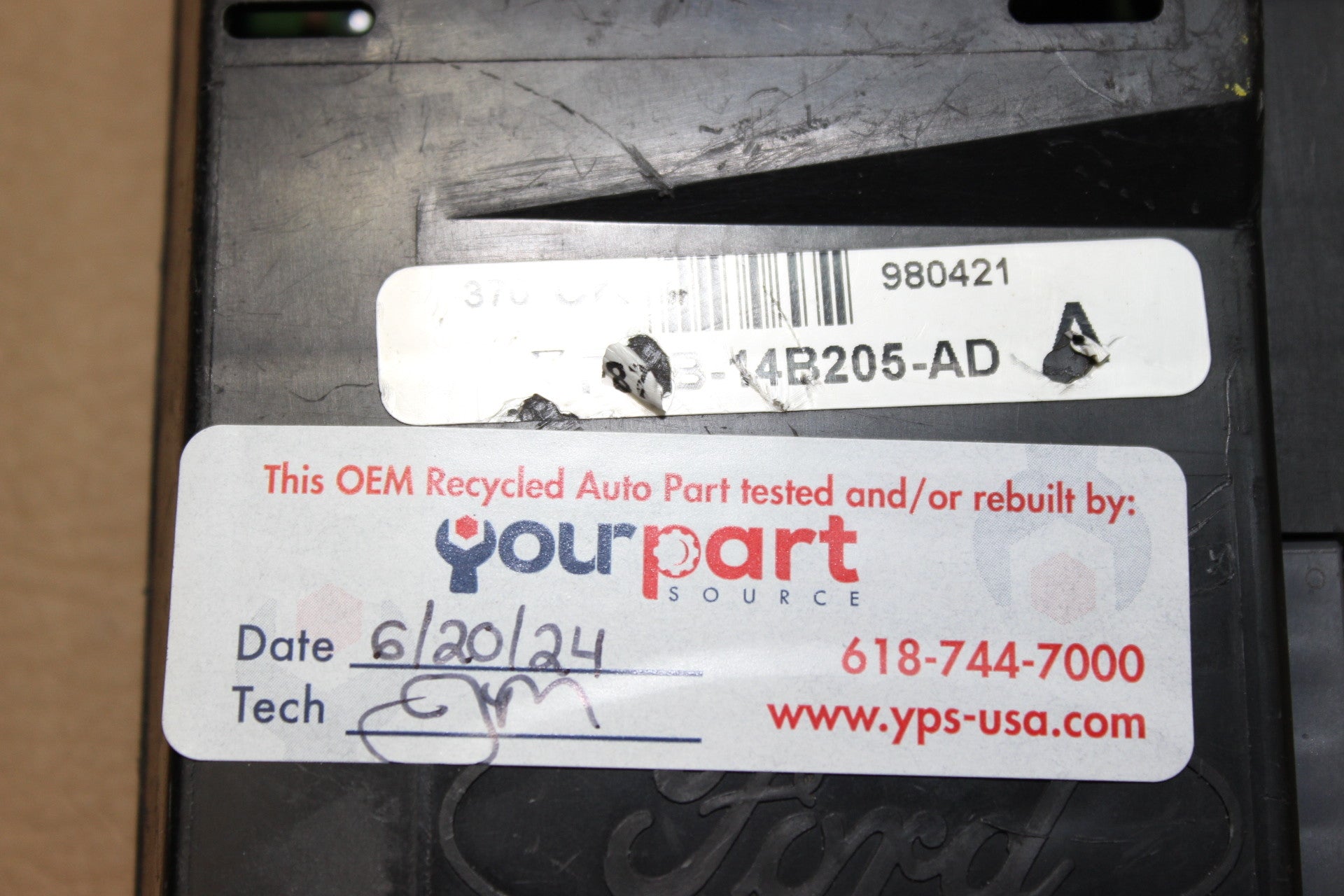 98-99 RANGER B2500 MAZDA 4X2 MULTIFUNCTION GEM MODULE F87B-14B205