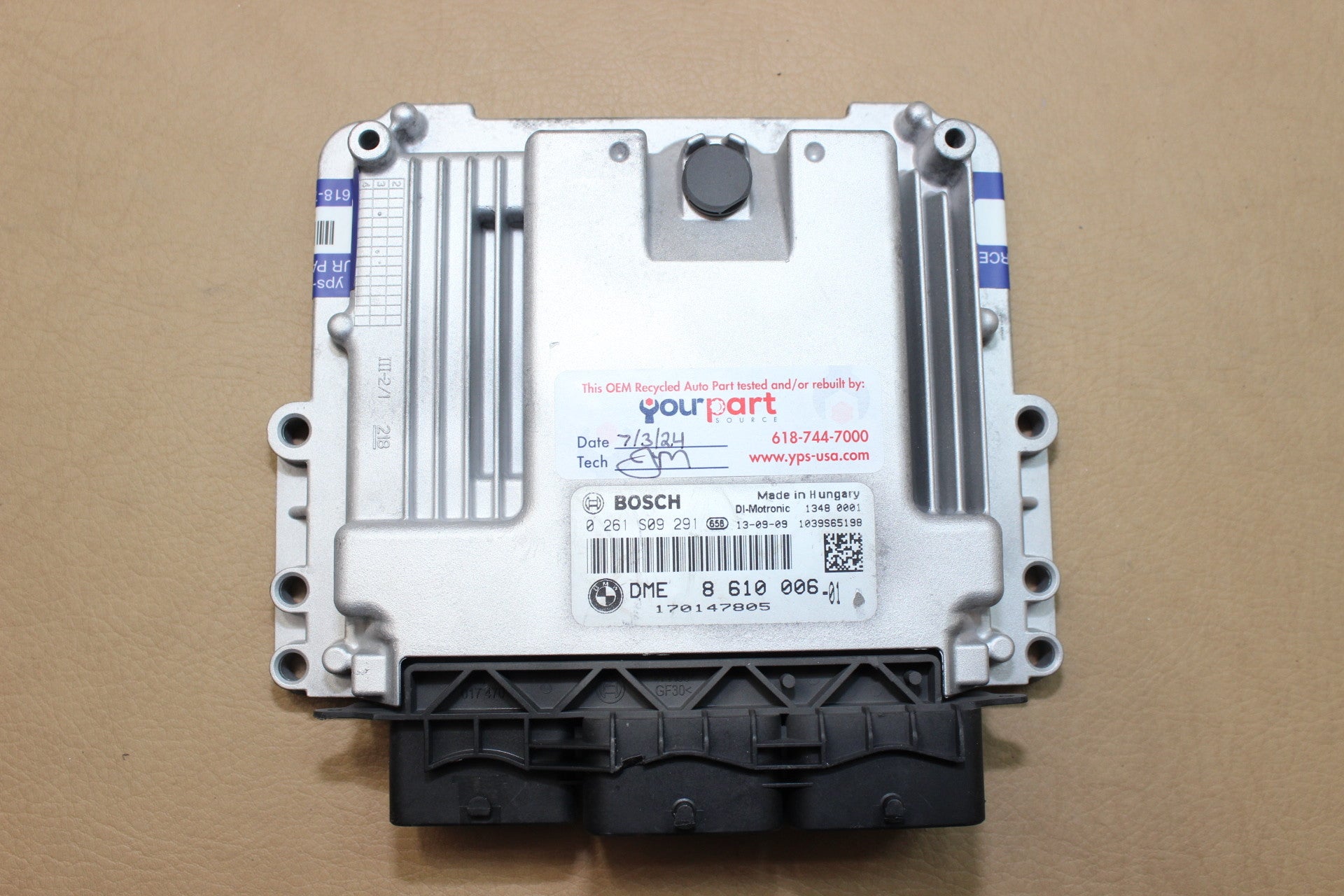 AT-mini PersonalⅡ 2010 2013 MINI COOPER 1.6L ENGINE CONTROL MODULE ECM ECU 7620986