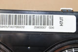 07.5-13 YUKON  SIERRA SILVERADO INSTRUMENT CLUSTER SPEEDOMETER 25800007 6 NEEDLE