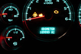 07.5-13 YUKON  SIERRA SILVERADO INSTRUMENT CLUSTER SPEEDOMETER 25800007 6 NEEDLE