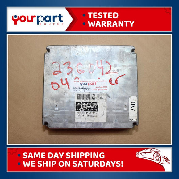 1996 1997 TOYOTA 4RUNNER 3.4L ECU ECM PCM ENGINE COMPUTER 89661-3D330 TESTED OEM