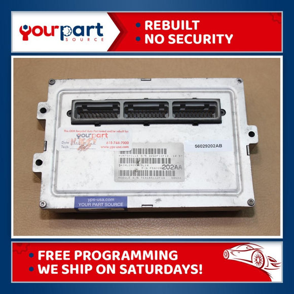 02 DODGE DURANGO 4.7L ECU ECM PCM ENGINE CONTROL COMPUTER 56029202 TESTED