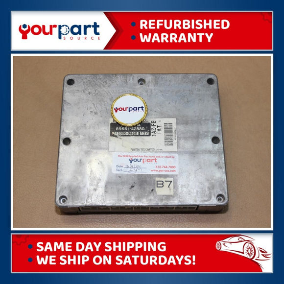 01-03 TOYOTA RAV4 A/T ECU ECM PCM ENGINE CONTROL COMPUTER 89661-42880 REBUILT