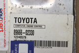 03 04 TOYOTA COROLLA 1.8L ECU ECM PCM ENGINE COMPUTER 89666-02330 TESTED