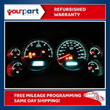 07-12 GMC 1500 2500 Sierra Silverado Cluster 28072230