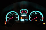 07-09 CHEVY EQUINOX INSTRUMENT CLUSTER SPEEDOMETER GAUGES GMT 192 GT 08 1617618C