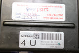 08 PATHFINDER 4.0L PCM ECU ECM ENGINE COMPUTER CONTROL MEC70-600 B2 4U TESTED