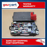 08-11 BUICK LUCERNE CADILLAC DTS REAR UNDER SEAT FUSE BOX 13712250 TESTED OEM