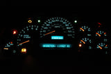 2003 2004 2500 DENALI INSTRUMENT CLUSTER SPEEDOMETER 15114647 TRANS TEMP REMAN