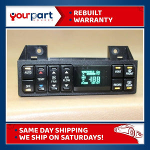 95-99 LESABRE RIVIERA PARK AVE HEATER A/C CLIMATE CONTROL 16214484 REBUILT 98