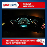 97-04 BUICK CENTURY INSTRUMENT CLUSTER SPEEDOMETER GAUGES NHA 10331622 REBUILT