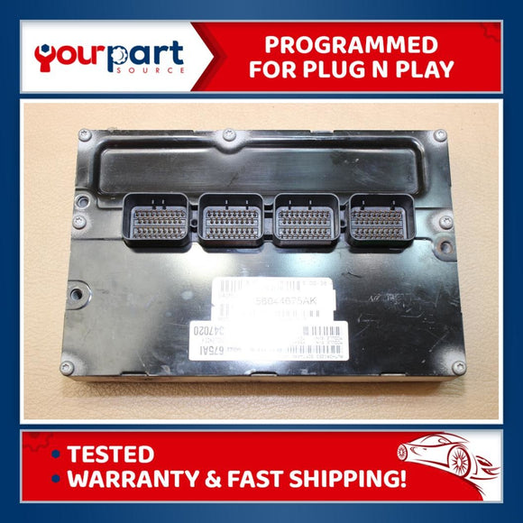 TESTED 06 JEEP COMMANDER 5.7L 4X4 ECU ECM PCM ENGINE CONTROL COMPUTER 56044675AK