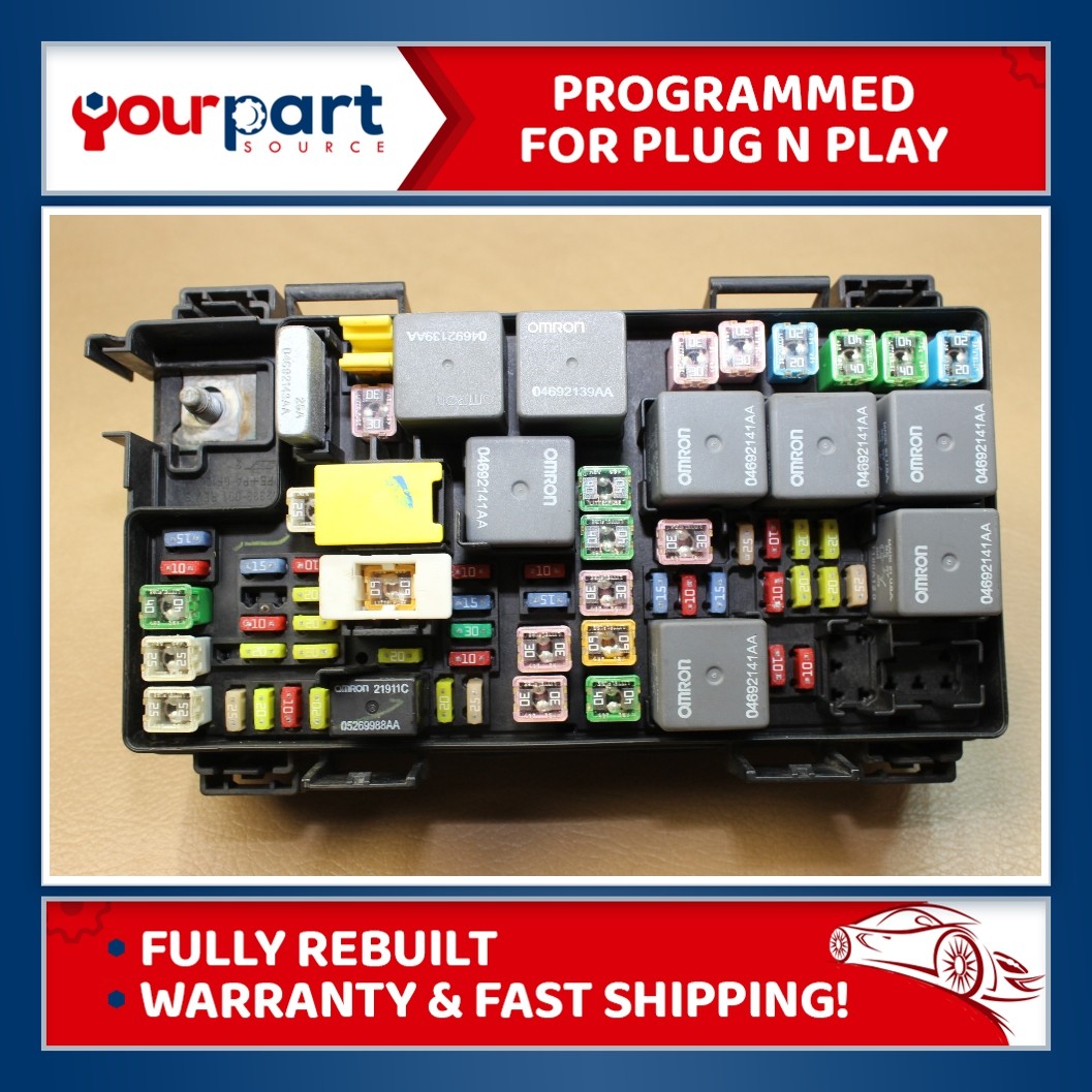 2010 JOURNEY CARAVAN TIPM TEMIC INTEGRATED FUSE BOX MODULE