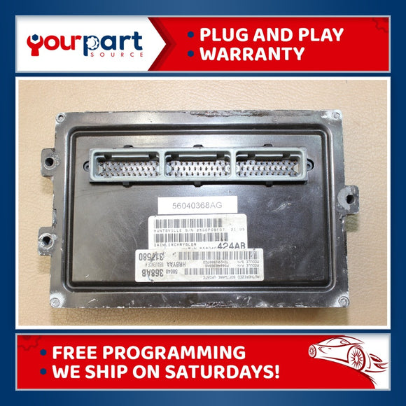 REBUILT 00 RAM 1500 5.2L A/T ECU ECM PCM ENGINE CONTROL COMPUTER OEM 56040368AG