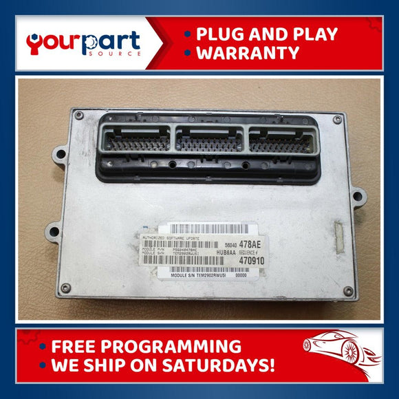 03 RAM 2500 3500 5.9L DIESEL ECU ECM PCM ENGINE COMPUTER 56040478AE TESTED
