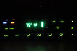 2005 FORD F-250 F-350 DIGITAL CLIMATE HEATER TEMP A/C CONTROL 5C34-18C612-AF