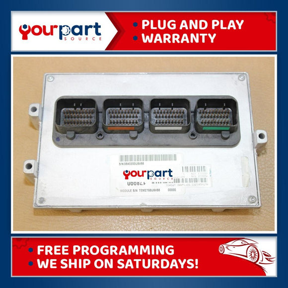 07 DODGE NITRO 4.0L A/T ECU ECM PCM ENGINE CONTROL COMPUTER 05187118AL TESTED