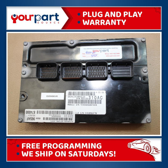 08 DODGE CHARGER MAGNUM 300 5.7L PCM ECM ECU ENGINE COMPUTER 05094965AI PROBADA