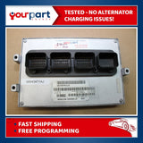 10 JEEP WRANGLER 3.8L M/T ECU PCM ECM ENGINE CONTROL COMPUTER 68043471AJ PROBADA