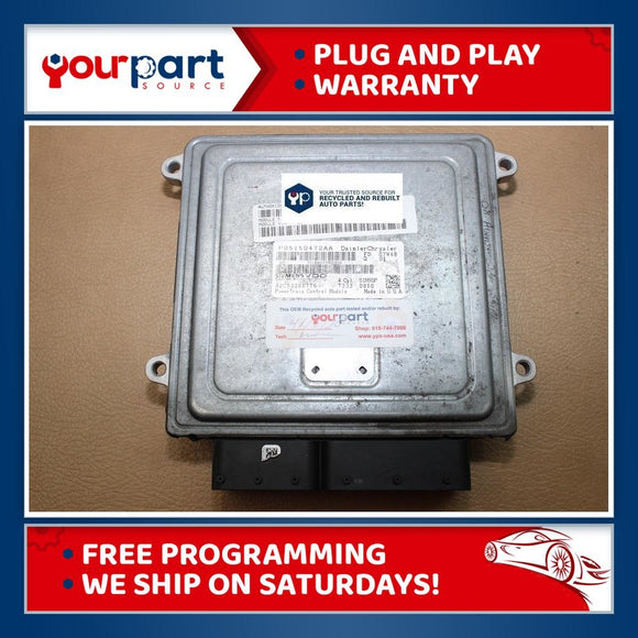 09 2.4L AVENGER SEBRING ECU ECM PCM ENGINE CONTROL COMPUTER 05187410AG REBUILT