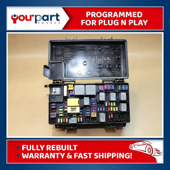 15 JEEP WRANGLER OEM TIPM TEMIC INTEGRATED FUSE BOX 68263897 REBUILT OEM