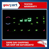 07-08 F-150 F-250 DIGITAL HEATER TEMPERATURE A/C CLIMATE CONTROL 7L34-18C612-CA
