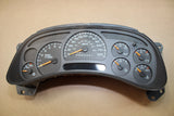 06-07 2500 SIERRA TAHOE INSTRUMENT CLUSTER SPEEDOMETER 15105688 TRANS TEMP REMAN