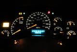 00-02 Chevy Silverado 2500 Trans Temp Cluster 15068757