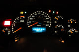00-02 Chevy Silverado 2500 Trans Temp Cluster 15068757