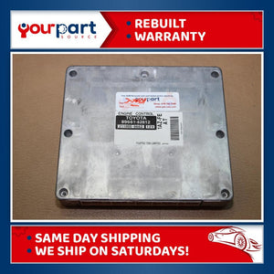 01-03 TOYOTA RAV4 4X2 A/T ECU ECM PCM ENGINE COMPUTER 89661-42812 REBUILT