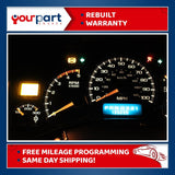 99-02 CHEVY DIESEL DURAMAX 3500 6.6L SPEEDO INSTRUMENT CLUSTER 15065280 REMAN