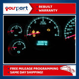 07-12 Chevy 1500 2500 Sierra Silverado Cluster 28072230