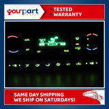 07 F-150 F-250 F350 DIGITAL CLIMATE CONTROL HEATER TEMPERATURE AC 7L34-18C612-BB