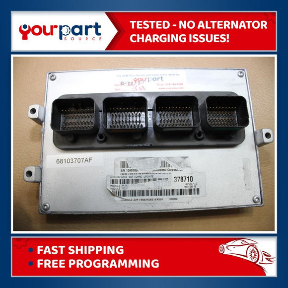 12 JEEP LIBERTY 3.7L A/T ECU ECM PCM ENGINE CONTROL COMPUTER 68065901AG TESTED
