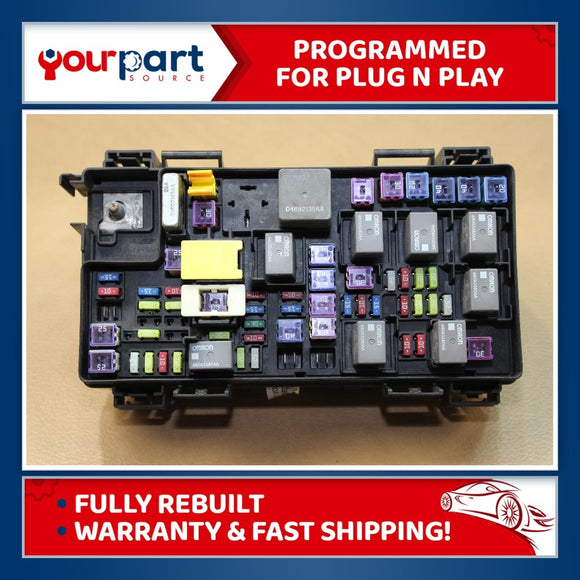 2011 WRANGLER FUSE BOX TIPM TEMIC TOTALLY INTEGRATED MODULE 04692332 REBUILT