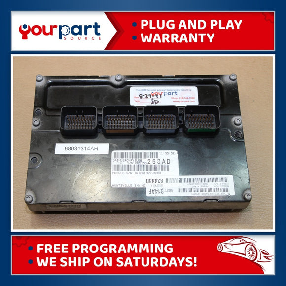 2008 CARAVAN T&C 4.0L ECU ECM PCM ENGINE CONTROL COMPUTER 04727739AL PROBADA