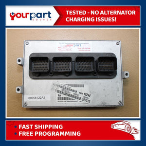 11 RAM 1500 2500 5.7L AT ECU ECM PCM ENGINE CONTROL COMPUTER 68058122AJ PROBADA