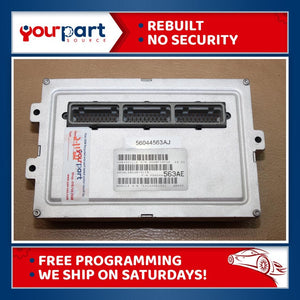 04 GRAND CHEROKEE 4.0L ECU ECM PCM ENGINE COMPUTER UNIT 56044563AJ REBUILT OEM