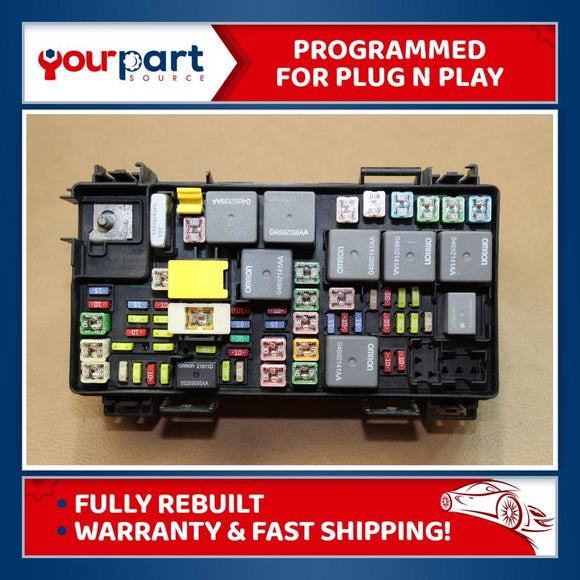 2010 JOURNEY CARAVAN TIPM TEMIC INTEGRATED FUSE BOX MODULE 56046619 REBUILT