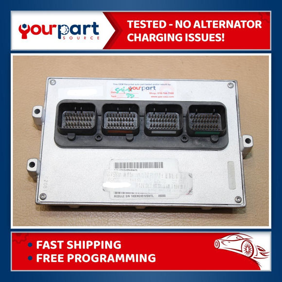 08 WRANGLER 3.8L A/T ECU ECM PCM ENGINE COMPUTER 05187284AH FREE PROGRAMMING
